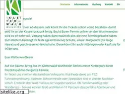 Sites similar to kletterwald-wuhlheide.de