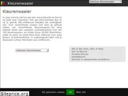 Sites similar to kleurenwaaier.net