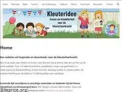 Sites similar to kleuteridee.nl