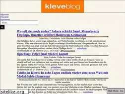 Sites similar to kleveblog.de