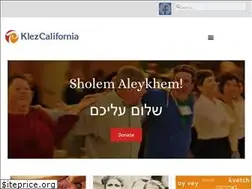 Sites similar to klezcalifornia.org