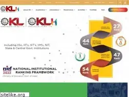 Sites similar to klh.edu.in