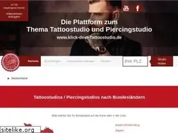 Sites similar to klick-dein-tattoostudio.de