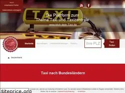 Sites similar to klick-dein-taxi.de