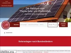 Sites similar to klick-deine-solaranlage.de