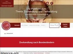 Sites similar to klick-deine-zoohandlung.de