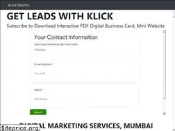 Sites similar to klick-digital.in