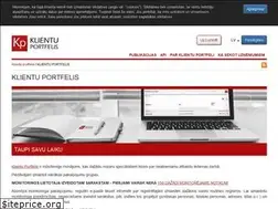 Sites similar to klientuportfelis.lv