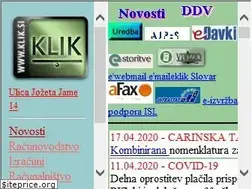 Sites similar to klik.si