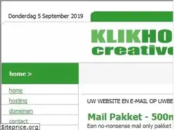 Sites similar to klikhosting.nl