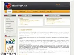 Sites similar to klikker.hu