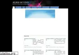 Sites similar to klikkogvinn.blogspot.com