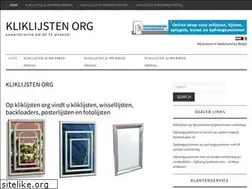 Sites similar to kliklijsten.org