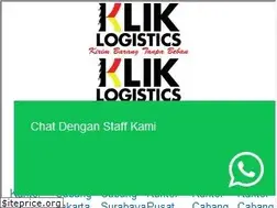 Sites similar to kliklogistics.co.id