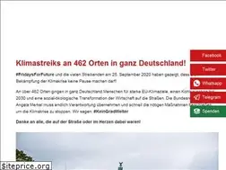 Sites similar to klima-streik.org