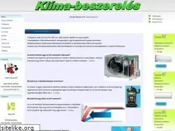 Sites similar to klimabeszereles.hu