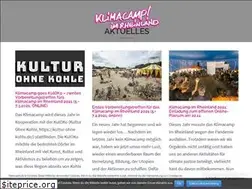 Sites similar to klimacamp-im-rheinland.de