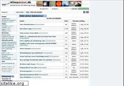 Sites similar to klimadebat.dk
