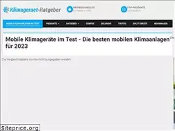 Sites similar to klimageraet-ratgeber.de