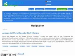 Sites similar to klimaliste-erlangen.de