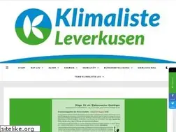 Sites similar to klimaliste-leverkusen.de