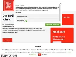 Sites similar to klimaneustart.berlin