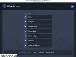 Sites similar to klimanist.com