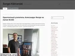 Sites similar to klimanski.com