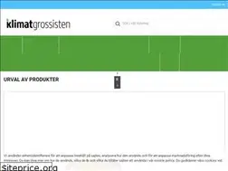 Sites similar to klimatgrossisten.se