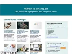 Sites similar to klimshop.be