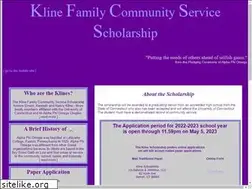 Sites similar to klinefamilyscholarship.org
