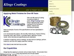 Sites similar to klingecoatings.com
