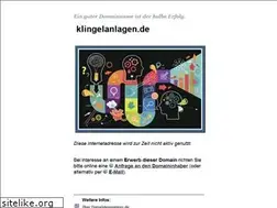 Sites similar to klingelanlagen.de