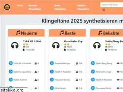 Sites similar to klingeltonemp3.com
