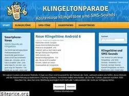Sites similar to klingeltonparade.de