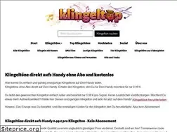 Sites similar to klingeltop.de