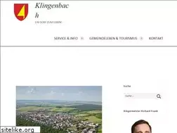 Sites similar to klingenbach.info
