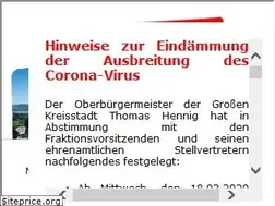 Sites similar to klingenthal.de