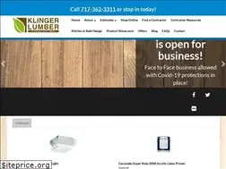 Sites similar to klingerlumber.com