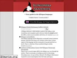 Sites similar to klingonska.org