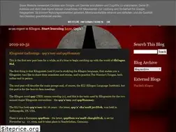 Sites similar to klingonteachings.blogspot.com