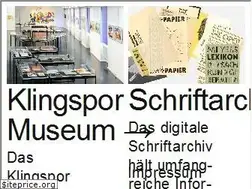 Sites similar to klingspor-museum.de