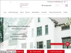 Sites similar to kliniekheyendael.nl