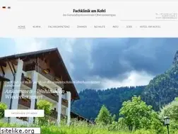 Sites similar to klinik-am-kofel.com