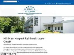 Sites similar to klinik-am-kurpark.de