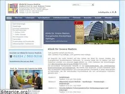 Sites similar to klinik-gastroenterologie.de
