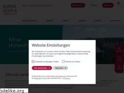 Sites similar to klinik-hohenfreudenstadt.de