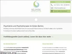 Sites similar to klinik-pacelliallee.de