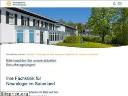 Sites similar to klinik-sorpesee.de