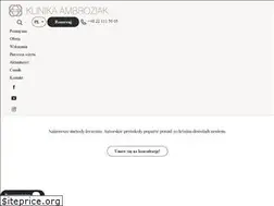 Sites similar to klinikaambroziak.pl